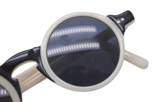 画像をギャラリービューアに読み込む, FENDI フェンディ サングラス ホワイト ブラック サイズ41□23 FS204 シルバー金具 美品 中古 58163