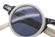 画像をギャラリービューアに読み込む, FENDI フェンディ サングラス ホワイト ブラック サイズ41□23 FS204 シルバー金具 美品 中古 58163