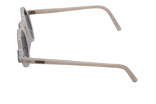 画像をギャラリービューアに読み込む, FENDI フェンディ サングラス ホワイト ブラック サイズ41□23 FS204 シルバー金具 美品 中古 58163