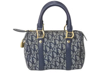 画像をギャラリービューアに読み込む, Christian Dior クリスチャンディオール ハンドバッグ トロッター CP0070 ゴールド金具 良品 中古 58252
