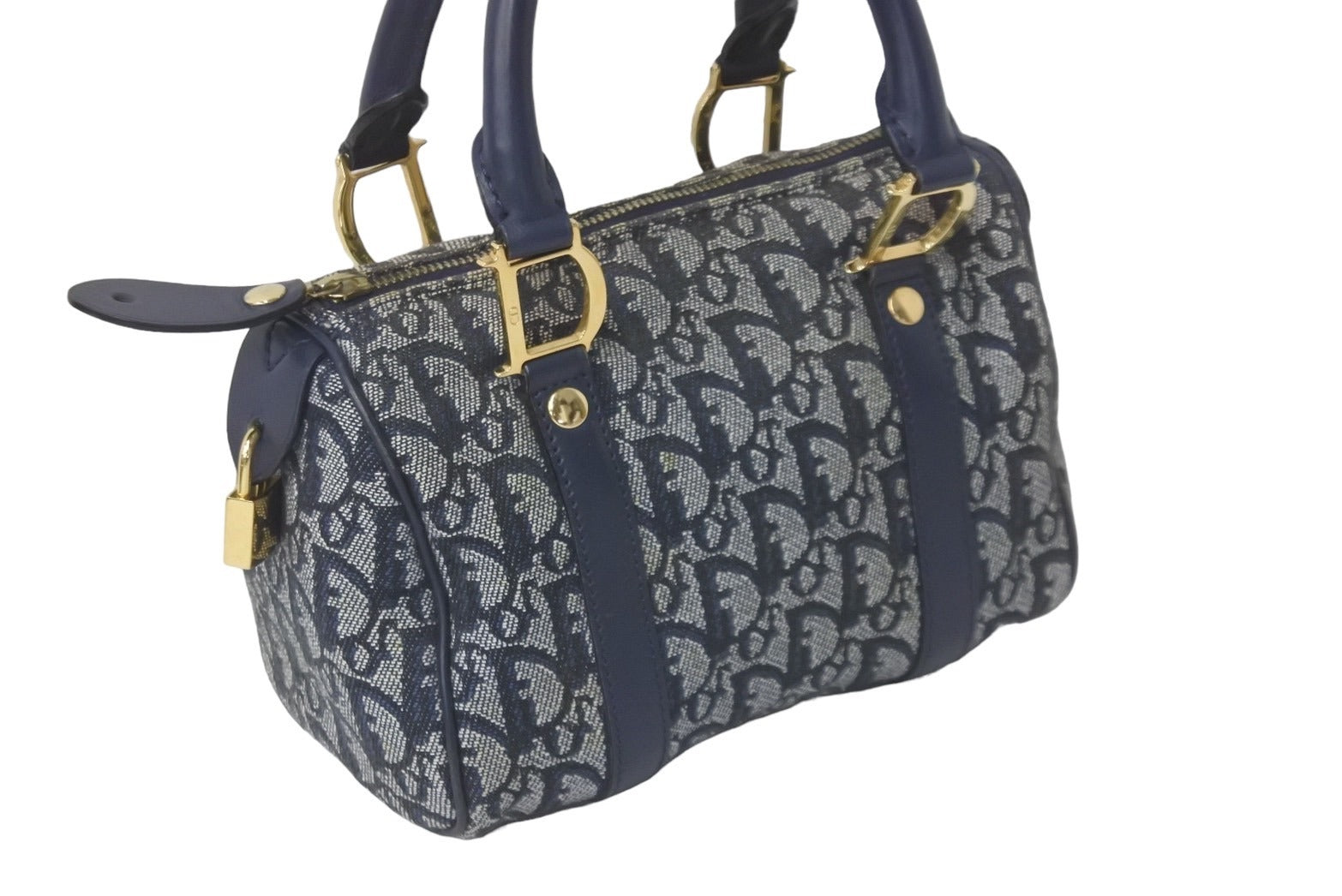 クリスチャン ディオール ハウンドトゥース ポロニット ロゴ金ボタン クリスチャン・ディオール Christian Dior オブリーク総柄