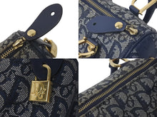 画像をギャラリービューアに読み込む, Christian Dior クリスチャンディオール ハンドバッグ トロッター CP0070 ゴールド金具 良品 中古 58252