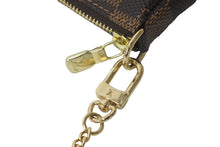 Load image into Gallery viewer, 極美品 LOUIS VUITTON ルイヴィトン アクセサリーポーチ ミニポシェットアクセソワール Ｔ＆Ｂ ダミエ エベヌ N58011 中古 58293