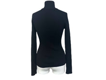 画像をギャラリービューアに読み込む, 極美品 MaxMara マックスマーラ ハイネック ニット 長袖トップス 2313662333 6 70 ウール ポリエステル ブラック サイズS 中古 4b005830