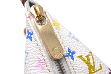 画像をギャラリービューアに読み込む, LOUIS VUITTON ルイヴィトン コインケース ベルランゴ モノグラム マルチカラー M58028 ゴールド金具 美品 中古 58333