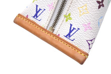 画像をギャラリービューアに読み込む, LOUIS VUITTON ルイヴィトン コインケース ベルランゴ モノグラム マルチカラー M58028 ゴールド金具 美品 中古 58333