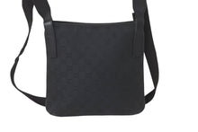 画像をギャラリービューアに読み込む, GUCCI グッチ ショルダーバッグ GG柄 GGキャンバス コットンキャンバス レザー 122793 シルバー金具 美品 中古 58351