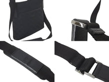 画像をギャラリービューアに読み込む, GUCCI グッチ ショルダーバッグ GG柄 GGキャンバス コットンキャンバス レザー 122793 シルバー金具 美品 中古 58351