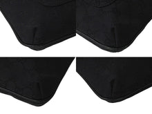 画像をギャラリービューアに読み込む, GUCCI グッチ ショルダーバッグ GG柄 GGキャンバス コットンキャンバス レザー 122793 シルバー金具 美品 中古 58351