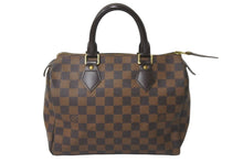 LOUIS VUITTON ルイヴィトン ハンドバッグ スピーディ 25 ダミエキャンバス N41532 ブラウン ゴールド金具 美品 中古  58399 – Casanova Vintage