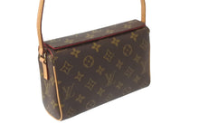画像をギャラリービューアに読み込む, LOUIS VUITTON ルイヴィトン ハンドバッグ レシタル モノグラムキャンバス M51900 ゴールド金具 美品 中古 58431