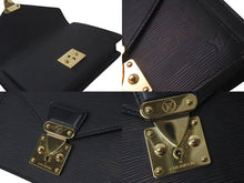 画像をギャラリービューアに読み込む, LOUIS VUITTON ルイヴィトン エピ ポシェット セリエ ドラゴンヌ セカンドバッグ ノワール M52612 ゴールド金具 美品 中古 58460