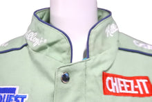 画像をギャラリービューアに読み込む, JH DESIGN ジェイエイチデザイ 00s ケロッグ レーシング ジャケット グリーン ジェフハミルトン 刺繍 サイズL 良品 美品 中古 58510