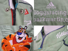 画像をギャラリービューアに読み込む, JH DESIGN ジェイエイチデザイ 00s ケロッグ レーシング ジャケット グリーン ジェフハミルトン 刺繍 サイズL 良品 美品 中古 58510