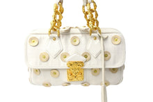 画像をギャラリービューアに読み込む, LOUIS VUITTON ルイヴィトン ハンドバッグ M95407 ポルカドッツ パナマ ティンカーベル キャンバス アイボリー 美品 中古 58528