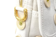 画像をギャラリービューアに読み込む, LOUIS VUITTON ルイヴィトン ハンドバッグ M95407 ポルカドッツ パナマ ティンカーベル キャンバス アイボリー 美品 中古 58528