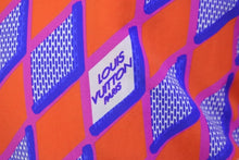 画像をギャラリービューアに読み込む, 新品未使用 LOUIS VUITTON ルイヴィトン ボンバージャケット ダイヤモンド ダミエ RM222 PP0 HNB73E オレンジ サイズ50 58531