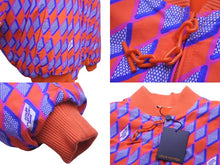 画像をギャラリービューアに読み込む, 新品未使用 LOUIS VUITTON ルイヴィトン ボンバージャケット ダイヤモンド ダミエ RM222 PP0 HNB73E オレンジ サイズ50 58531