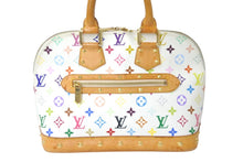 画像をギャラリービューアに読み込む, LOUIS VUITTON ルイヴィトン ハンドバッグ M92647 村上隆 アルマ モノグラムマルチカラー ゴールド金具 良品 中古 58548