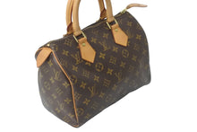 画像をギャラリービューアに読み込む, LOUIS VUITTON ルイヴィトン ハンドバッグ スピーディ25 モノグラムキャンバス M41109 ゴールド金具 良品 中古 58549