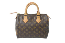 画像をギャラリービューアに読み込む, LOUIS VUITTON ルイヴィトン ハンドバッグ スピーディ25 モノグラムキャンバス M41109 ゴールド金具 良品 中古 58549