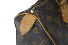画像をギャラリービューアに読み込む, LOUIS VUITTON ルイヴィトン ハンドバッグ スピーディ25 モノグラムキャンバス M41109 ゴールド金具 良品 中古 58549