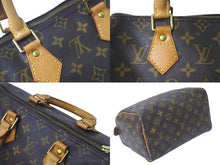 画像をギャラリービューアに読み込む, LOUIS VUITTON ルイヴィトン ハンドバッグ スピーディ25 モノグラムキャンバス M41109 ゴールド金具 良品 中古 58549