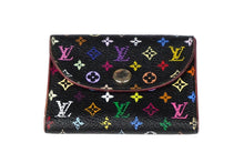 画像をギャラリービューアに読み込む, LOUIS VUITTON ルイ・ヴィトン カードケース アンヴェロップカルトドゥヴィジット M66561 PVC モノグラム ノワール 良品 中古 58576