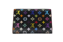 画像をギャラリービューアに読み込む, LOUIS VUITTON ルイ・ヴィトン カードケース アンヴェロップカルトドゥヴィジット M66561 PVC モノグラム ノワール 良品 中古 58576