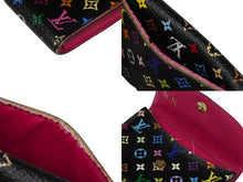 画像をギャラリービューアに読み込む, LOUIS VUITTON ルイ・ヴィトン カードケース アンヴェロップカルトドゥヴィジット M66561 PVC モノグラム ノワール 良品 中古 58576