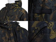 画像をギャラリービューアに読み込む, 極美品 LOUIS VUITTON ルイヴィトン モノグラム カモフラージュ ダウンジャケット RW082E WNJA33310 村上隆 キッズ 8 中古 58588