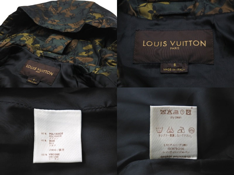 極美品 LOUIS VUITTON ルイヴィトン モノグラム カモフラージュ ダウンジャケット RW082E WNJA33310 村上隆 キッズ 8  中古 58588 – Casanova Vintage