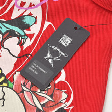 画像をギャラリービューアに読み込む, 新品未使用 Ed Hardy エドハーディ リブタンクワンピース EHW3006-1 サイズS スカル スネーク レッド レディース 中古 4a005862