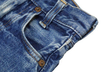 Load image into Gallery viewer, Levi's リーバイス デニムパンツ 302-0117 60s SMALL E ヴィンテージ ブルー コットン デニム キッズ 表記サイズ不明 良品 中古 58643