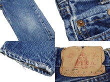 Load image into Gallery viewer, Levi's リーバイス デニムパンツ 302-0117 60s SMALL E ヴィンテージ ブルー コットン デニム キッズ 表記サイズ不明 良品 中古 58643