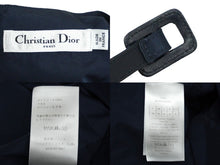 画像をギャラリービューアに読み込む, Christian Dior クリスチャンディオール ワンピース ネイビー サイズ38 ベルト付き 951R24A2006 美品 中古 58653