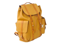 画像をギャラリービューアに読み込む, 極美品 LOUIS VUITTON ルイヴィトン リュック バックパック クリストファー GM M53270 ヌメ革 ヴァージル 中古 58661
