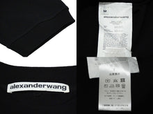 画像をギャラリービューアに読み込む, Alexander Wang アレキサンダーワン スウェット トレーナー チャイナタウン コットン ブラック レッド サイズM 美品 中古 58718