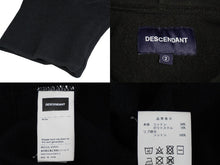 Load image into Gallery viewer, DESCENDANT ディセンダント TEAM HOODED SWEATSHIRT チームフーデッドスウェットシャツ サイズ 2 中古 ブラック グリーン 58732