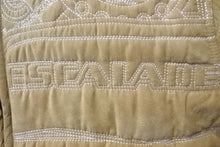 画像をギャラリービューアに読み込む, pellepelle ペレペレ ボンバージャケット キャデラック エスカレード 刺繍 ポリエステル ブラウン アンティーク 美品 中古 58776