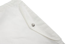 Load image into Gallery viewer, 新品未使用品 CHROME HEARTS クロムハーツ パラシュートパンツ ポリアミド ホワイト シルバー925金具 ONE SIZE 中古 58804
