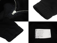 画像をギャラリービューアに読み込む, CHROME HEARTS クロムハーツ ダガーハーフジップ フリース ジャケット スウェット Y NOT ブラック サイズM 美品 中古 58806