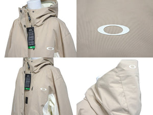 OAKLEY Jacket Snowwear Mountain Parka FOA500470-9WI 2023-2024 Winter 2XL Beige Good Condition Used 58818