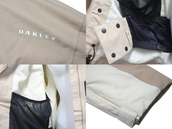 OAKLEY Jacket Snowwear Mountain Parka FOA500470-9WI 2023-2024 Winter 2XL Beige Good Condition Used 58818