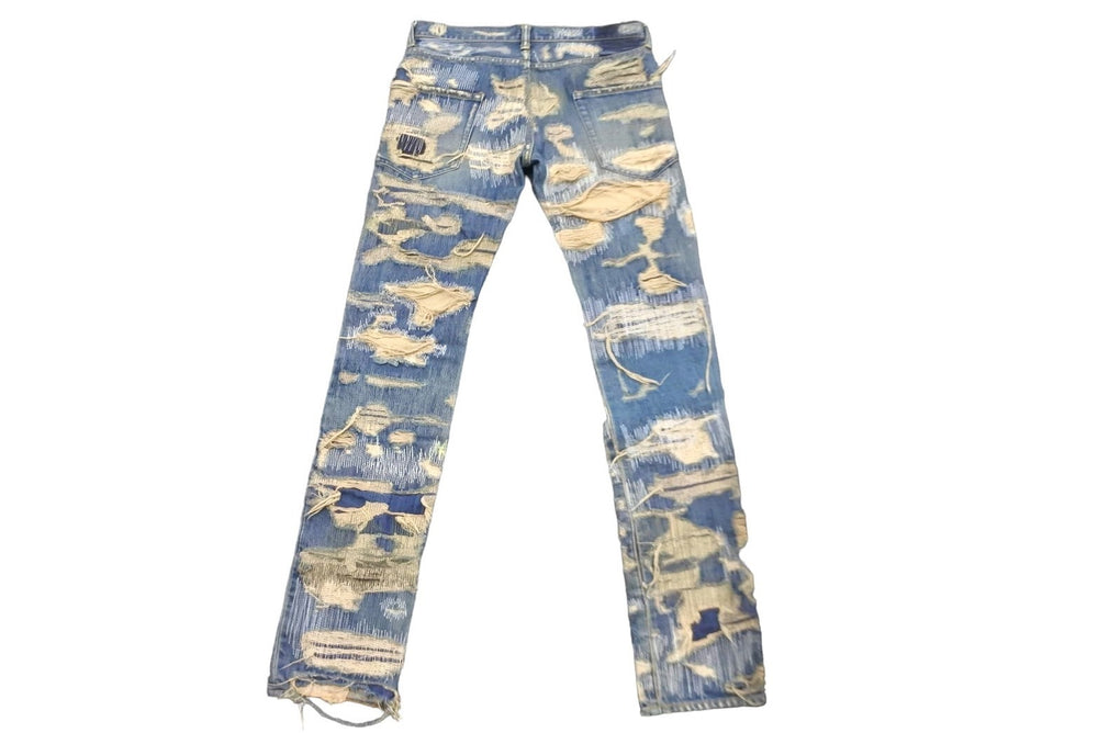 最高傑作 UNDERCOVER アンダーカバー 85デニム 05AW ARTS&CRAFTS期 サイズ2 5A71-P7 アーカイブ 美品 中古 58831