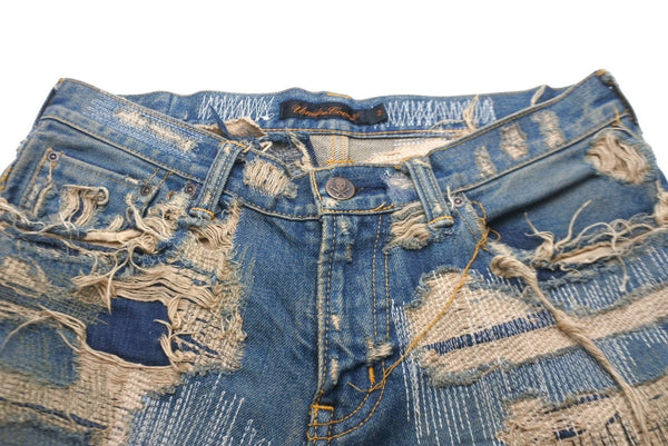 Masterpiece UNDERCOVER 85 Denim 05AW ARTS&CRafts era, size 2, 5A71-P7, archive, excellent condition, used, item number 58831