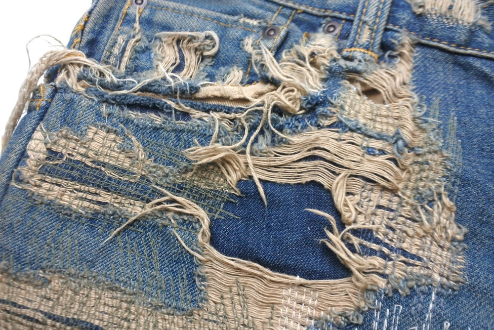 Masterpiece UNDERCOVER 85 Denim 05AW ARTS&CRafts era, size 2, 5A71-P7, archive, excellent condition, used, item number 58831