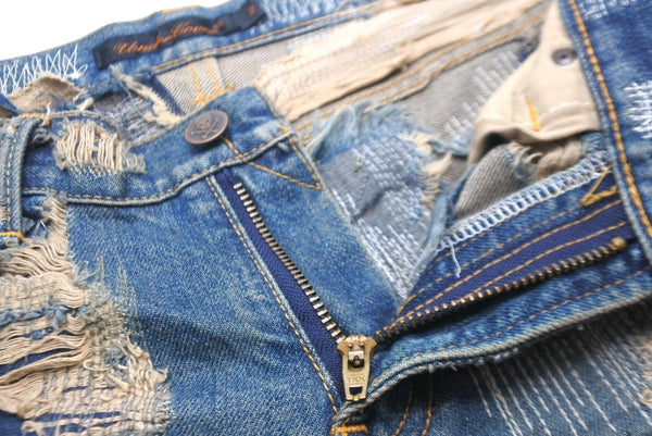 Masterpiece UNDERCOVER 85 Denim 05AW ARTS&CRafts era, size 2, 5A71-P7, archive, excellent condition, used, item number 58831
