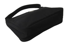 Load image into Gallery viewer, 極美品 PRADA プラダ ホーボー ハンドバッグ ナイロン ワンショルダー ミニバッグ ロゴ MV515 ブラック 中古 58846