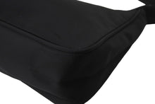 Load image into Gallery viewer, 極美品 PRADA プラダ ホーボー ハンドバッグ ナイロン ワンショルダー ミニバッグ ロゴ MV515 ブラック 中古 58846